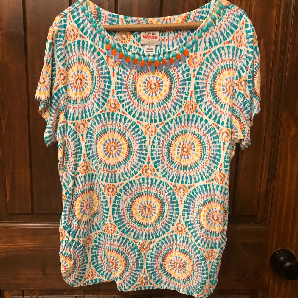 Ruby Rd shirt size XL